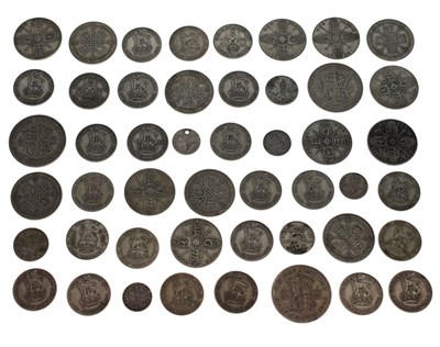 Lot 300 - Large quantity of mainly George V silver coinage