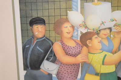 Lot 589 - Beryl Cook (1926-2008) - Signed print - 'Dolphin Hotel'
