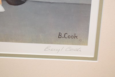 Lot 589 - Beryl Cook (1926-2008) - Signed print - 'Dolphin Hotel'