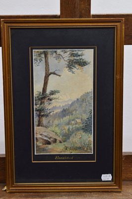 Lot 327 - Group of four early 20th century unsigned watercolour studies of India