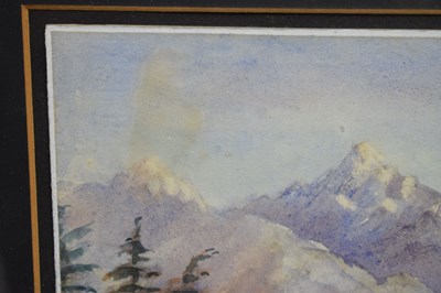 Lot 327 - Group of four early 20th century unsigned watercolour studies of India