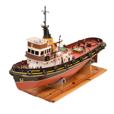 Lot 479 - Large kit built radio controlled 'Northsider' tug boat