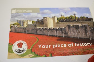Lot 487 - 'Blood Swept Lands and Seas of Red' - Ceramic poppy by Paul Cummins