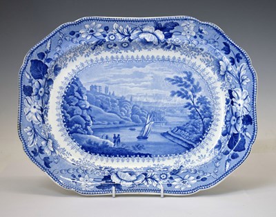 Lot Pountney & Allies 'Bristol Views Series' Pearlware serving plate