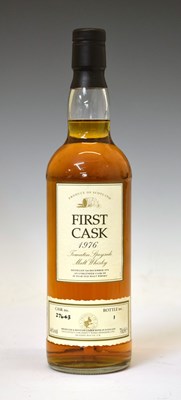 Lot First Cask malt whisky, distilled 3rd December 1976, Tomatin, Speyside