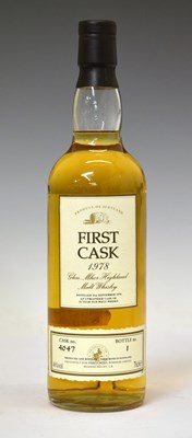 Lot First Cask malt whisky, distilled 21st September 1978, Glen Mhor, Highland