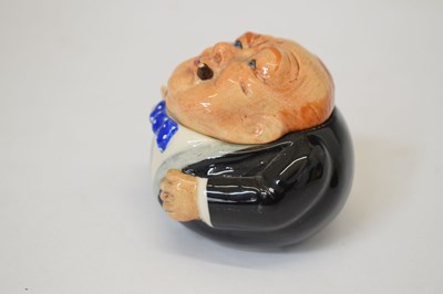 Lot 536 - Two Kevin Francis Face Pots - Churchill and Tony Blair