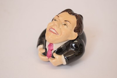 Lot 536 - Two Kevin Francis Face Pots - Churchill and Tony Blair