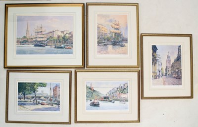 Lot 588 - After Frank Shipsides (1908-2005) - Five signed limited edition prints