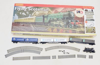 Lot 454 - Hornby - Boxed 00 gauge 'Flying Scotsman' railway trainset