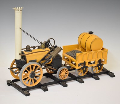 Lot 455 - Hornby - Stephensons Rocket 3½" gauge live steam engine