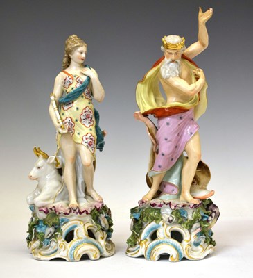 Lot 522 - Pair of Samson porcelain figures