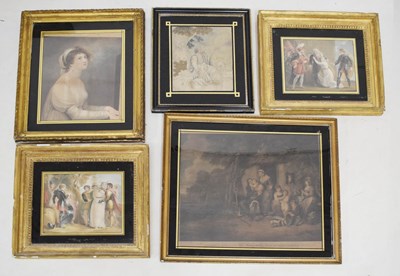 Lot 586 - Three 19th century prints