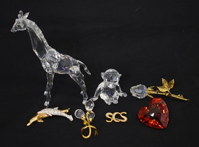 Lot 497 - Small collection of Swarovski Crystal