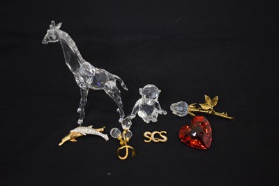 Lot 497 - Small collection of Swarovski Crystal