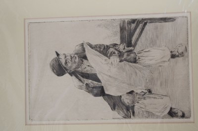 Lot 583 - David Goddard - Signed limited edition wood engraving - The County Stile