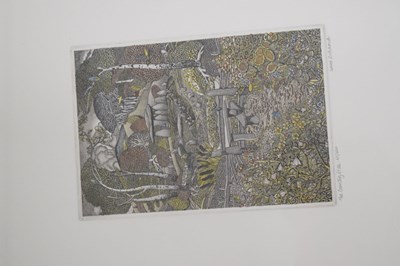 Lot 583 - David Goddard - Signed limited edition wood engraving - The County Stile