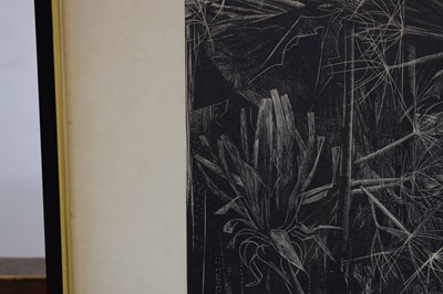 Lot 296 - George Tute RE (b.1933) - Signed limited edition wood engraving, 'Dandelion Field'