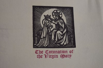 Lot 292 - Gabriel Pippet (1880-1962) - For 'A Little Rosary' (Pear Tree Press, 1930)