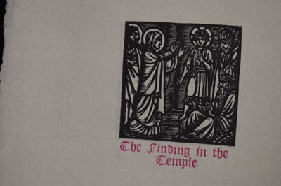 Lot 292 - Gabriel Pippet (1880-1962) - For 'A Little Rosary' (Pear Tree Press, 1930)