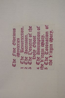 Lot 292 - Gabriel Pippet (1880-1962) - For 'A Little Rosary' (Pear Tree Press, 1930)