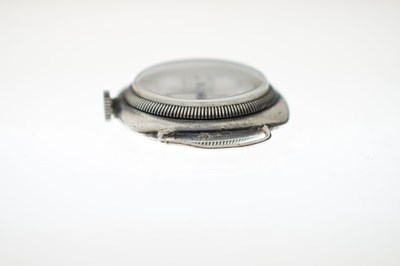 Lot 57 - Rolex - Gentleman's 1920s Oyster silver cased watch