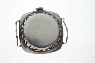 Lot 57 - Rolex - Gentleman's 1920s Oyster silver cased watch