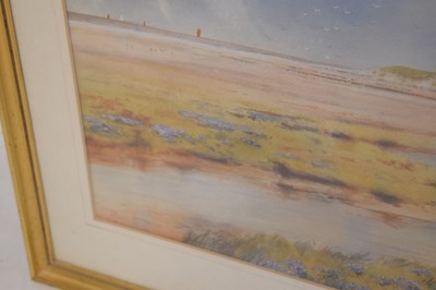 Lot 607 - Frederick Henry Partridge (British 1849-1929) - Watercolour - North Norfolk estuary scene