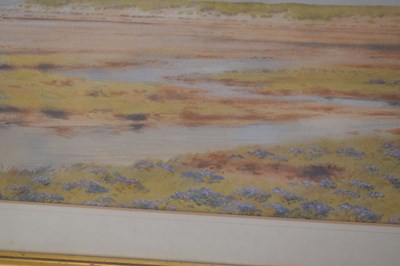 Lot 607 - Frederick Henry Partridge (British 1849-1929) - Watercolour - North Norfolk estuary scene