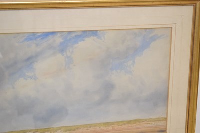 Lot 607 - Frederick Henry Partridge (British 1849-1929) - Watercolour - North Norfolk estuary scene
