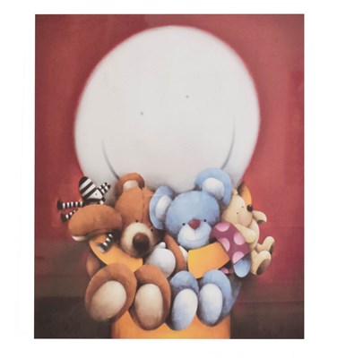 Lot 560 - Doug Hyde (British, b.1972) - Signed limited edition print - 'Bear Hug II'