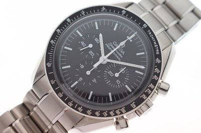 Lot 69 - Omega - Gentleman's Speedmaster Professional 'Moonwatch' chronograph