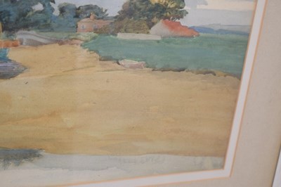 Lot 563 - Margaret Kemp Welch (British, 1874-1968) - Watercolour - Harbour scene