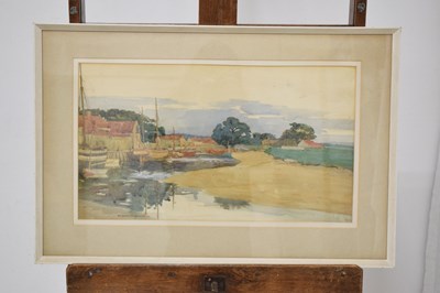 Lot 563 - Margaret Kemp Welch (British, 1874-1968) - Watercolour - Harbour scene