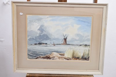 Lot 368 - Leslie Lancelot Hardy Moore (British, 1907-1997) - Three Norfolk watercolours