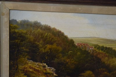 Lot 570 - George Willis Pryce (1866-1949) - Oil on canvas - View of Swiss Valley