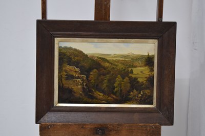 Lot 570 - George Willis Pryce (1866-1949) - Oil on canvas - View of Swiss Valley