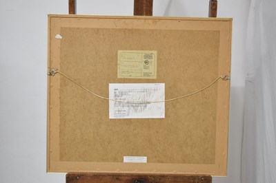 Lot 549 - John Harrison GRA (British, 20th century) - Watercolour - 'Spotters' Paradise Crewe Footbridge'