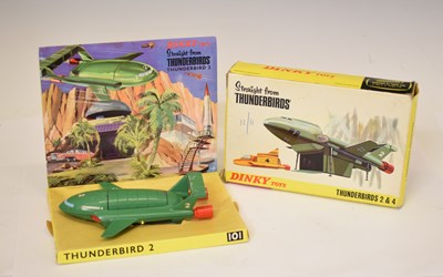 Lot 426 - Dinky Toys - Boxed 101 'Thunderbirds 2 & 4'