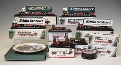 Lot 430 - Group of Atlas Editions 'Eddie Stobart' diecast model vehicles