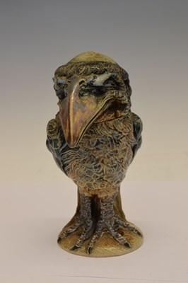 Lot 222 - Martin Brothers stoneware sculptural bird jar