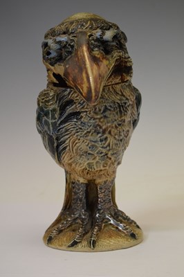 Lot 222 - Martin Brothers stoneware sculptural bird jar