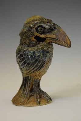 Lot 222 - Martin Brothers stoneware sculptural bird jar