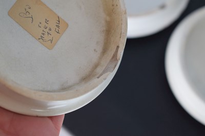 Lot 479 - Five 19th century Pratt ware pot lids The Red Bull Inn, The Waterfall, Tam O'Shanter, etc