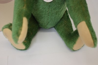 Lot 451 - Steiff - Limited edition 'Teddy Bear 1908' in green