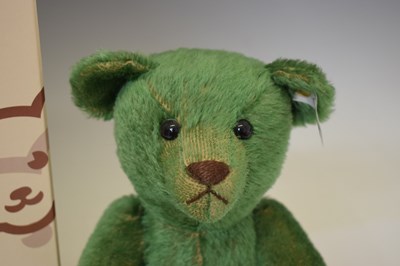 Lot 451 - Steiff - Limited edition 'Teddy Bear 1908' in green