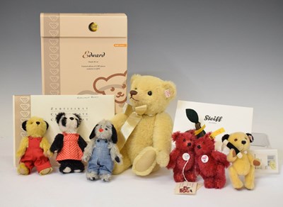 Lot 441 - Steiff - Miniature Sooty, Sweep and other bears