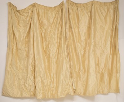 Lot 601 - Pair of Laura Ashley silk curtains