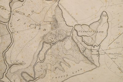 Lot 289 - American Interest - William Faden, (1749-1836) - Plan of Charlestown South Carolina, 1780