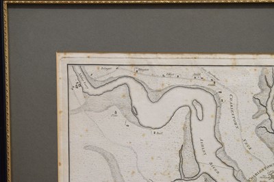 Lot 289 - American Interest - William Faden, (1749-1836) - Plan of Charlestown South Carolina, 1780